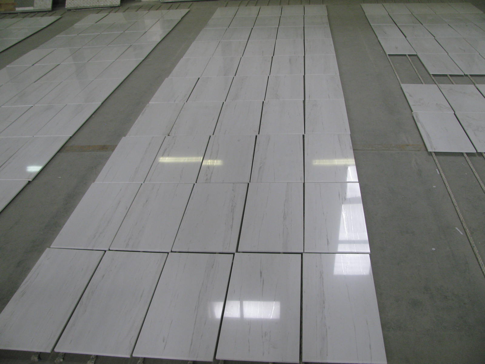 So white Bianco Dolomiti marble tiles for your bathroom! - Marble Tile